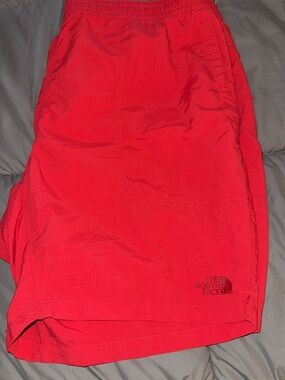 The North Face Bright Red Men's Athletic Shorts